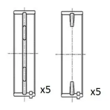 FAI AutoParts főtengelycsapágy BM1026-STD autóalkatrész
