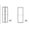 FAI AutoParts főtengelycsapágy BM1058-STD