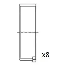 FAI AutoParts hajtókar csapágy BB2052-STD autóalkatrész