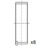 FAI AutoParts hajtókar csapágy BB2054-STD