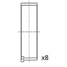 FAI AutoParts hajtókar csapágy BB2054-STD autóalkatrész