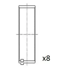FAI AutoParts hajtókar csapágy BB2082-050 autóalkatrész
