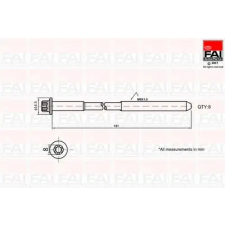 FAI AutoParts hengerfejcsavar-készlet B2120 autóalkatrész