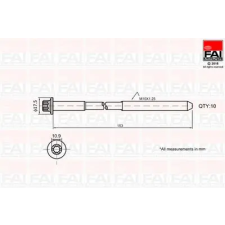 FAI AutoParts hengerfejcsavar-készlet B701 autóalkatrész