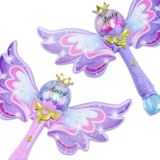 Fairy Fairy varázspálca formájú automata buborékfújó pisztoly (BBJ) buborékfújó