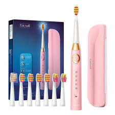 Fairywill FW-508 elektromos fogkefe fejkészlettel és tokkal  rózsaszín (6973734202337) (6973734202337) elektromos fogkefe