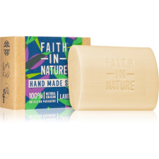 Faith in Nature Hand Made Soap Lavender természetes szilárd szappan levendula illatú 100 g szappan