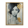  FAKERETES FALI PLAKÁT NŐI VIRÁGAL 50x70 CM