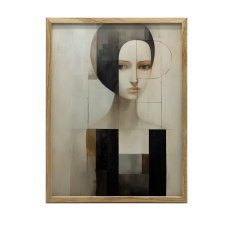  FAKERETES FALI PLAKÁT SZÜRREÁLIS SZÉPSÉG 50x70 CM grafika, keretezett kép