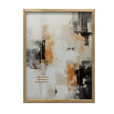  FAKERETES PLAKÁT FALRA IPARI ABSZTRAKT 50x70 grafika, keretezett kép