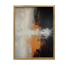 FAKERETES PLAKÁT FALRA, SORDÍTVA SZÍNEK 70x100 CM grafika, keretezett kép