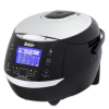 Fakir Guvech Multicooker, 20 program, beleértve a gőzt és a Sous-vide-t, 1000 W, 5 liter, 24 órás időzítő, LCD kijelző és érintésvezérlés, fekete.