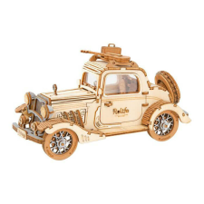 Fakopáncs 3D modell - Oldtimer autó puzzle, kirakós