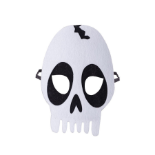 Fakopáncs Álarc (fehér koponya) party kellék