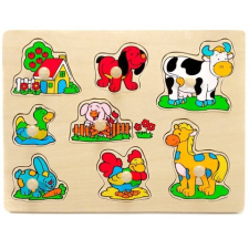 Fakopáncs Fogantyús puzzle (házikós) puzzle, kirakós