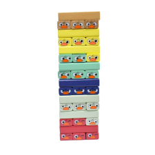 Fakopáncs Jenga - kacsás kreatív és készségfejlesztő