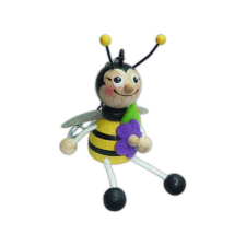 Fakopáncs Kulcstartó R (méhecske fiú) kulcstartó