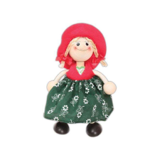 Fakopáncs Rugós figura (piros sapkás lány) játékfigura