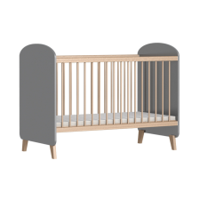 FAKTUM Colette Kiságy 60x120 cm - Artic Szürke/Sonoma Tölgy kiságy, babaágy