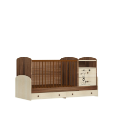  Faktum Makaó Zsiráf minta - Kombi babaágy, kiságy kiságy, babaágy