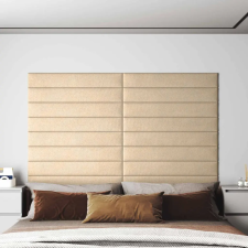  Fali Fejtámla 12 pcs Krém 90 x 15 cm szövet ágy és ágykellék