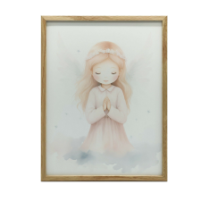 FALI PLAKÁT ANGYAL MENNYI INNOCENCE 40x50 CM KERET NÉLKÜL grafika, keretezett kép