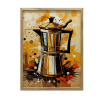  FALI PLAKÁT ARANY AROMA KONYHA KERET NÉLKÜL 50x70 CM Szőnyeg
