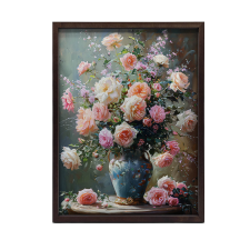  FALI PLAKÁT ARANY KERETBEN IDŐTLEN CSOKOZ 30x40 CM grafika, keretezett kép