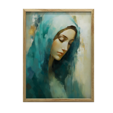  FALI PLAKÁT ARANYVIRÁG KERETBEN RENDKÍVÜLI ALÁZAT 70x100 grafika, keretezett kép