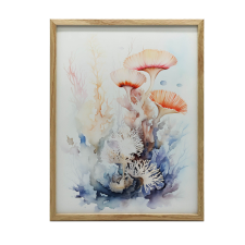 FALI PLAKÁT AZ ÓCEÁN ELEGANCE KERET NÉLKÜL 40x50 CM grafika, keretezett kép