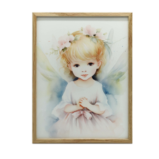 FALI PLAKÁT BLOOMING INNOCENCE 40X50 CM KERET NÉLKÜL MATT PAPÍR grafika, keretezett kép