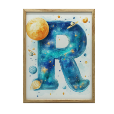 FALI PLAKÁT BOLYGÓVILÁG KERET NÉLKÜL 30X40 CM MATT PAPÍR grafika, keretezett kép