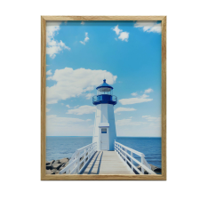 FALI PLAKÁT FA KERETBEN SEA SEA EEGANCE 50x70 CM grafika, keretezett kép