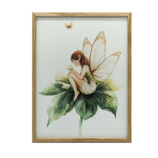 FALI PLAKÁT FAKERETBEN MAGIC TÜNDÉR 50x70 CM grafika, keretezett kép