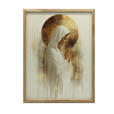 FALI PLAKÁT IMA CSENDBEN MÁRIA KERET NÉLKÜL 70x100 CM grafika, keretezett kép