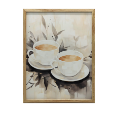  FALI PLAKÁT KÁVÉ EGYSZERŰSÉG 70x100 CM KERET NÉLKÜL MATT PAPÍR grafika, keretezett kép
