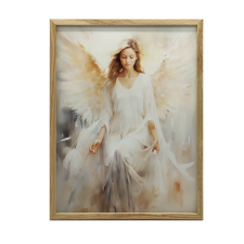 FALI PLAKÁT KERET NÉLKÜL ANGYAL KONCENTRÁCIÓ NAGY 70x100 CM MATT grafika, keretezett kép