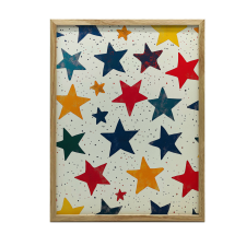  FALI PLAKÁT LUCKY STARS KERET NÉLKÜL 30x40 CM MATT PAPÍR grafika, keretezett kép