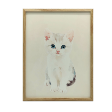 FALI PLAKÁT ZSIRÁF Gördeszkán 60X90 CM KERET NÉLKÜL, MATT grafika, keretezett kép