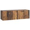  Fali TV szekrény Antik Fa 98 x 31 x 30 cm Szerelt Fa