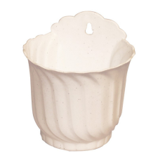 Fali virágtartó 19 cm csavart mintás kerti tárolás