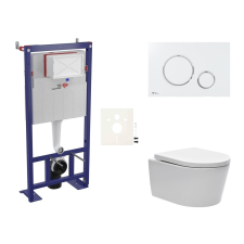 Fali WC szett SAT SIKOSSBR76 építőanyag