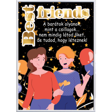  Falikép – Best friends (videóvetítő opcióval) grafika, keretezett kép