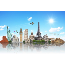  Falikép City92 Világemlékek, 350 x 200 cm tapéta, díszléc és más dekoráció