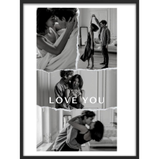  Falikép kollázs - LOVE a te fotóidból 4. (videóvetítő opcióval) grafika, keretezett kép