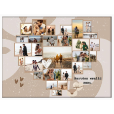  Falikép kollázs sok fotóból felirattal 4. (videóvetítő opcióval) grafika, keretezett kép