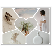  Falikép kollázs több fotóból 3. (videóvetítő opcióval) grafika, keretezett kép