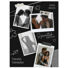  Falikép - LOVE a te fotóidból 4. (videóvetítő opcióval) grafika, keretezett kép