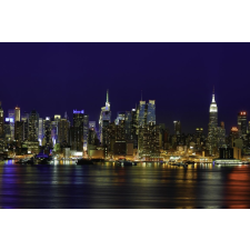  Falikép Manhattan, New York éjjel, 300 x 250 cm tapéta, díszléc és más dekoráció