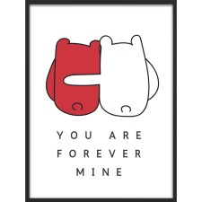  Falikép – Örökké enyém vagy (videóvetítő opcióval) grafika, keretezett kép